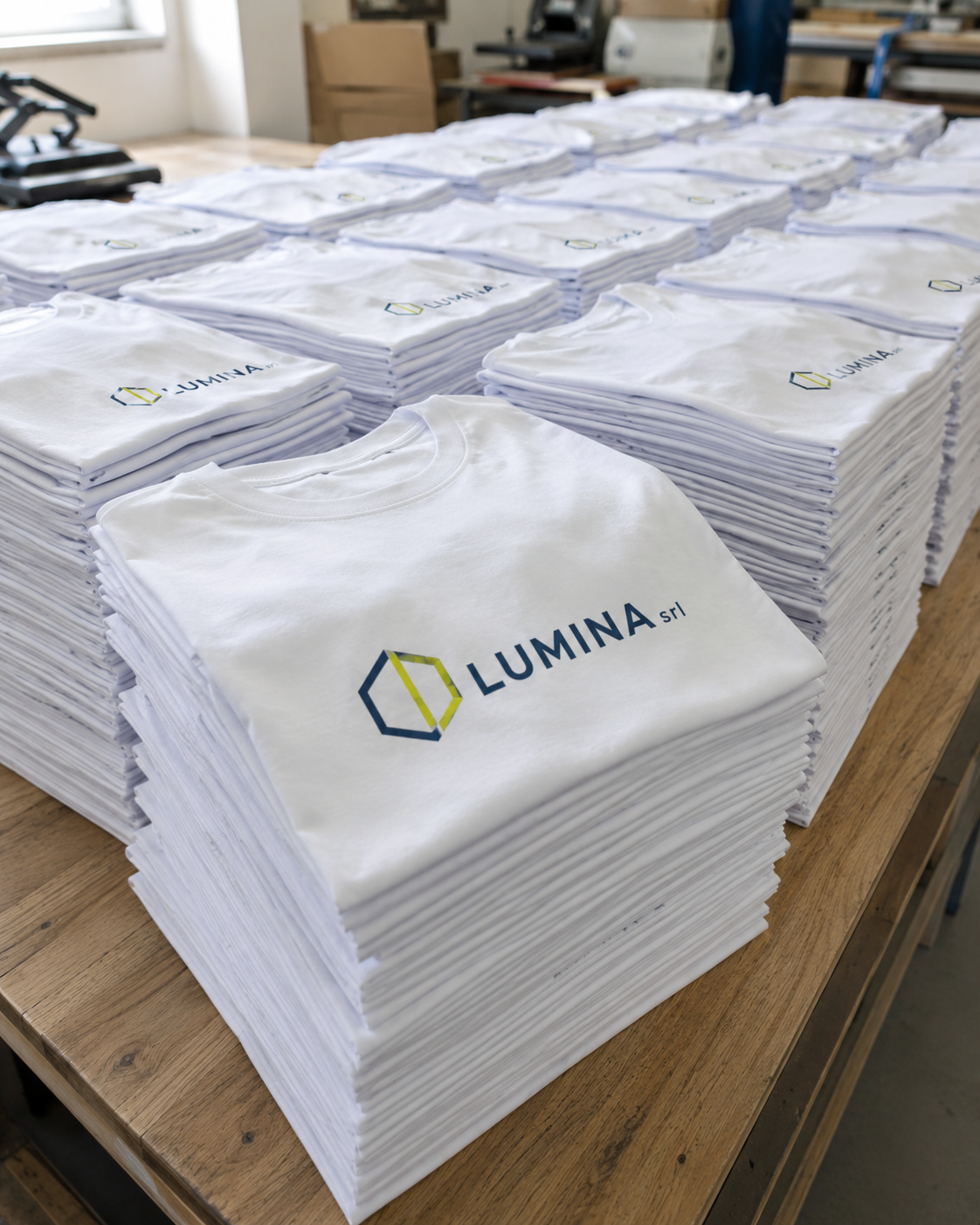 T-shirts floqués Lumina